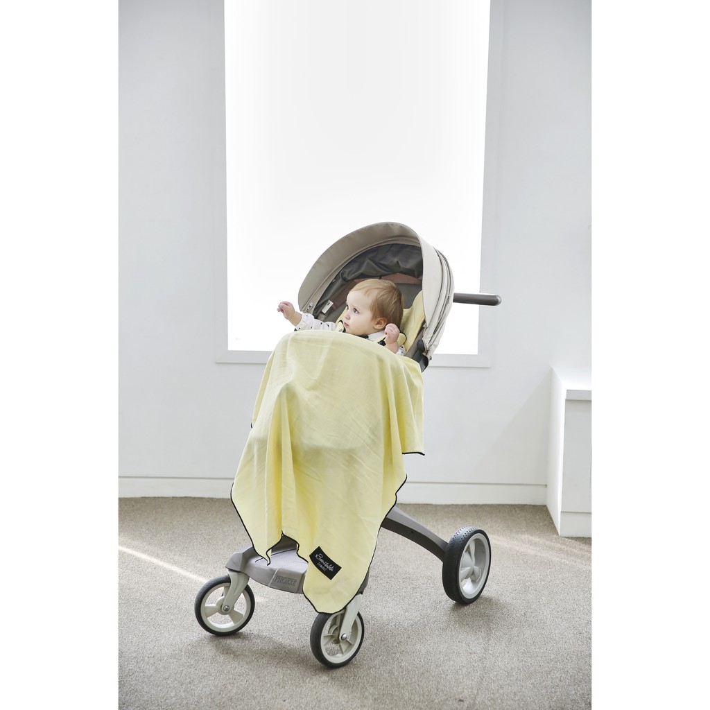 Chăn/ Mền Hè Muslin  mỏng nhẹ thoáng mát cho bé nhập khẩu Bonitabebe HQ
