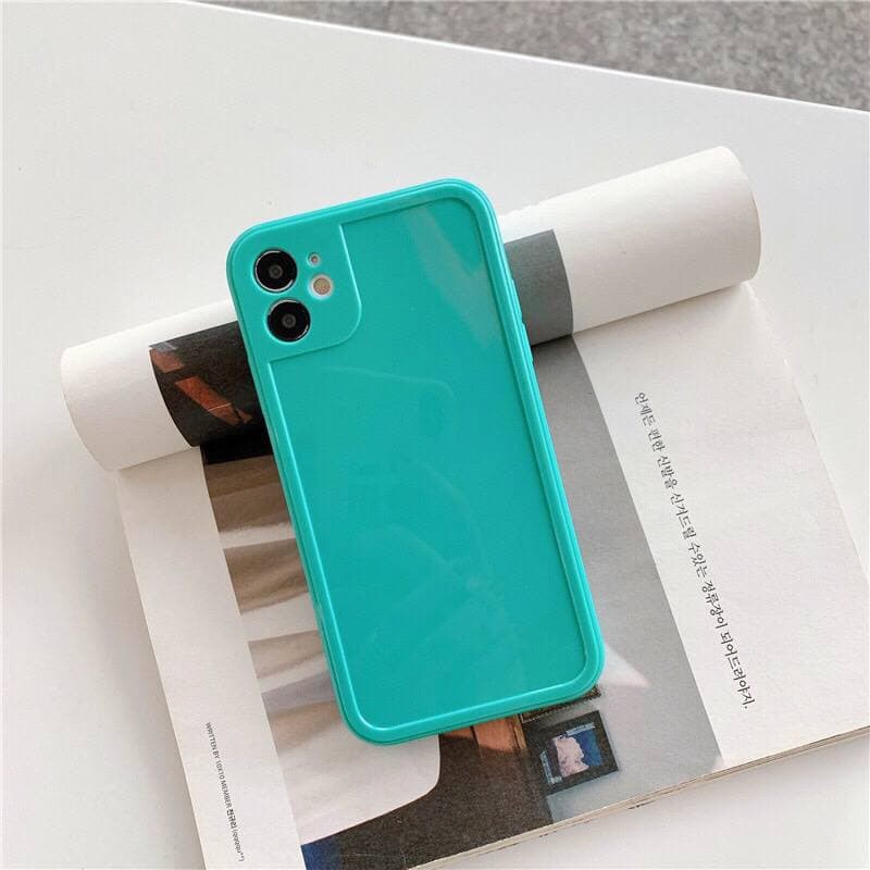 Ốp dẻo màu viền vuông kẹo ngọt dành cho Iphone 7plus,8 Plus,X,Xs max,11,11 Pro max,12,12 Pro Max. PKTC