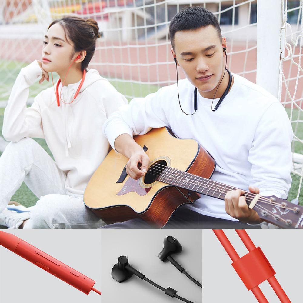 NEW Xiaomi Collar Earphone Youth Version Neckband Jaws Wireless BT4.2 Headphone 7 hours Neck Halter Style Music Hea