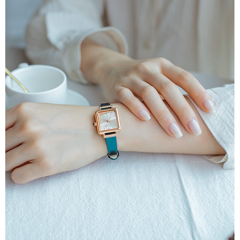 Julius official | Đồng hồ nữ Julius JA-1314 dây da