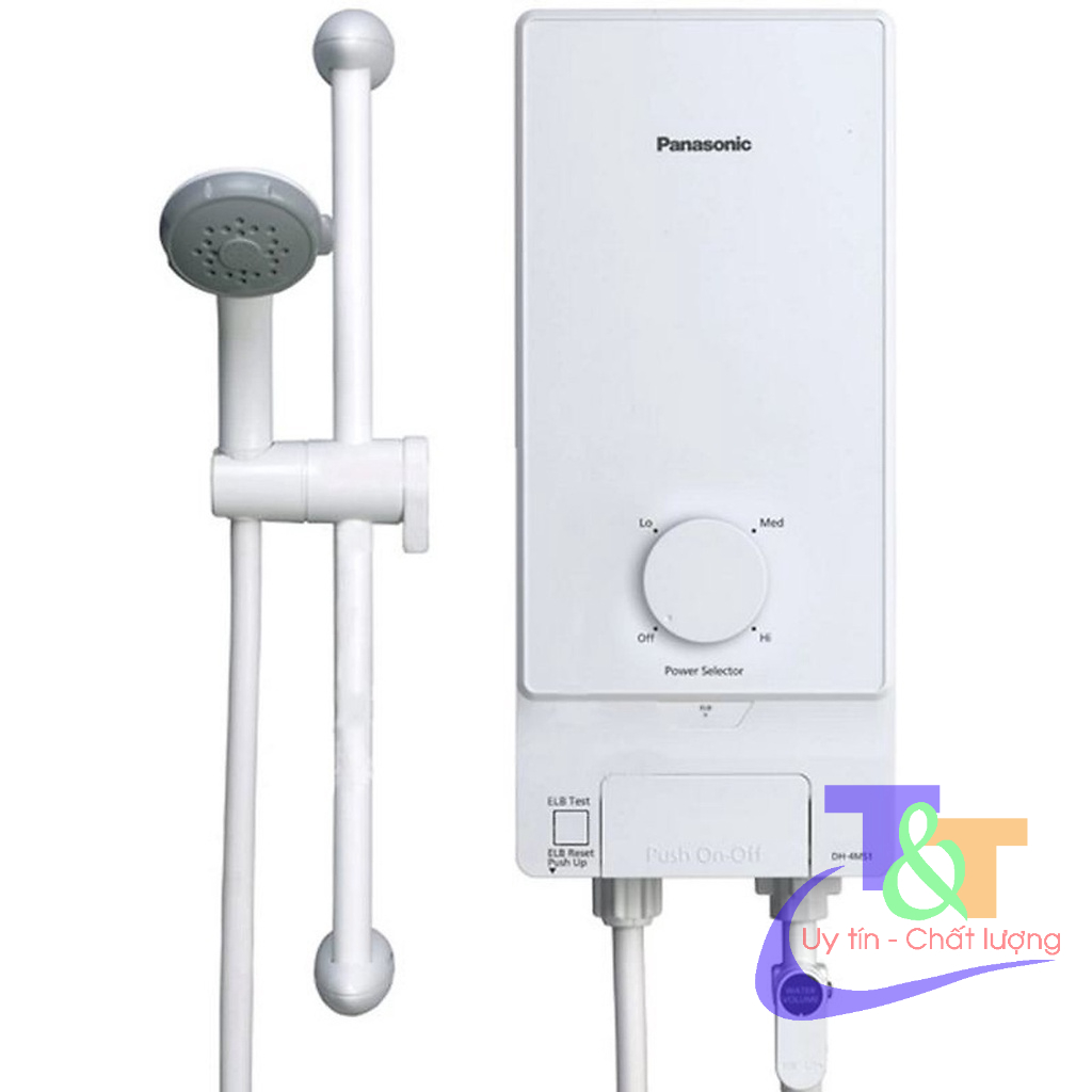 Máy Nước Nóng Panasonic DH-4MP1VW (4500W) (Có bơm trợ lực)