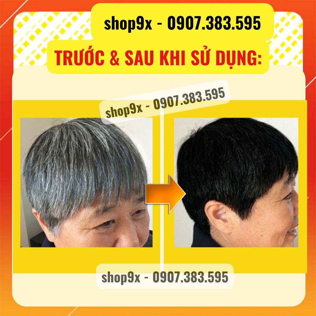Gội là đen - Dầu gội đen tóc Yicaoten  // Shop9X