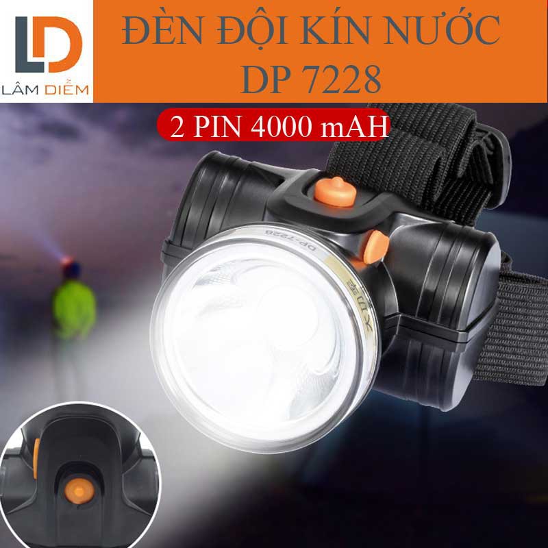 ĐÈN LED ĐỘI ĐẦU KÍN NƯỚC SIÊU SÁNG DP 7228-7229