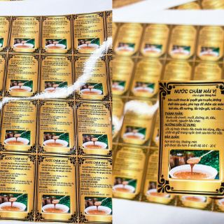 TEM DÁN SẢN PHẨM. IN LOGO DECAL TEM STICKER