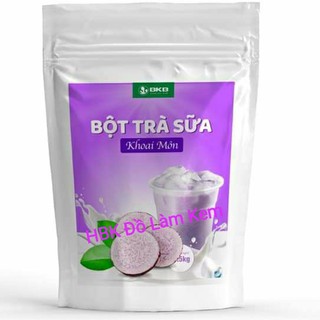 Bột Trà Sữa Vị Khoai Môn🌰PHA SẴN🌰 pha với nước , thêm đá, thêm trân châu ,uống liền 500gr