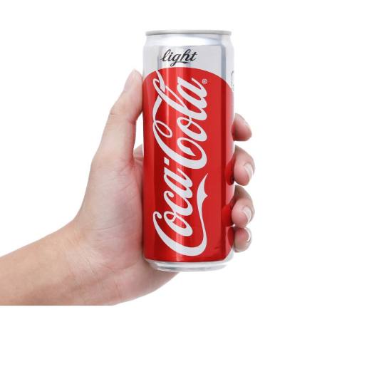 Thùng Coca cola Light Ít Đường 24 Lon 330ml