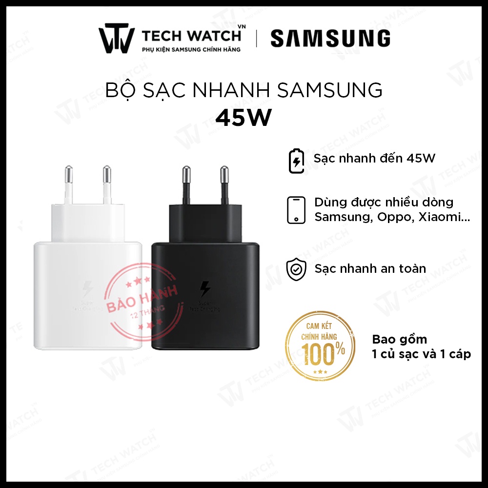 Bộ sạc nhanh Samsung 25W - Hàng chính hãng