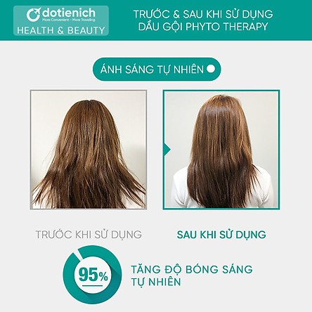 Gói dầu gội cho da nhạy cảm Dr.FORHAIR dưỡng tóc chắc khỏe Dr For Hair Phyto Therapy Shampoo 10ml