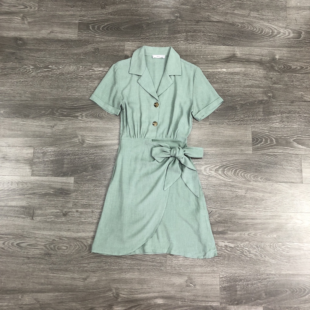 Đầm MNG 2 nút buộc eo bên 3M