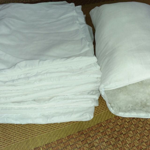 Vỏ đựng lõi bông gối nằm có khóa kéo kt 45*65