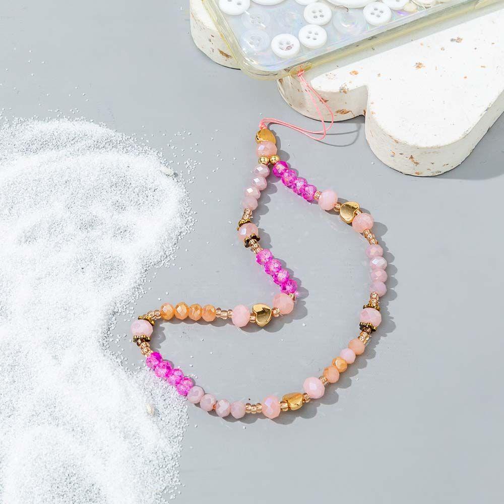 Dây Đeo Điện Thoại Dạng Chuỗi Hạt Chống Thất Lạc Tiện Dụng Cho Nữ