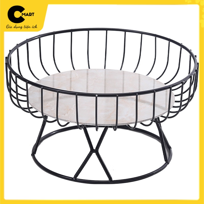 Khay Đựng Trái Cây Đồ Ăn Nhẹ Trang Trí Phòng Khách Phòng Ăn GP015 [CMART_GIA DỤNG TIỆN ÍCH]
