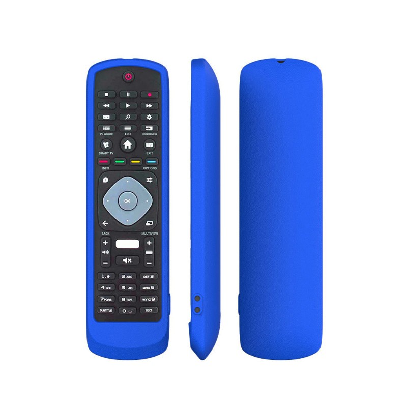 Vỏ Bọc Điều Khiển Từ Xa Philips Tv Bằng Silicon Mềm Màu Trơn Chống Bụi Bẩn Siêu Bền Cho Netflix Hof16H303Gpd24