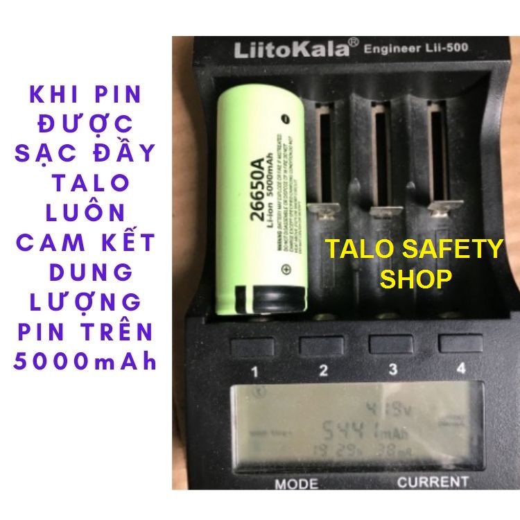 Pin Sạc Panasonic 26650 3.7v 5000mAh