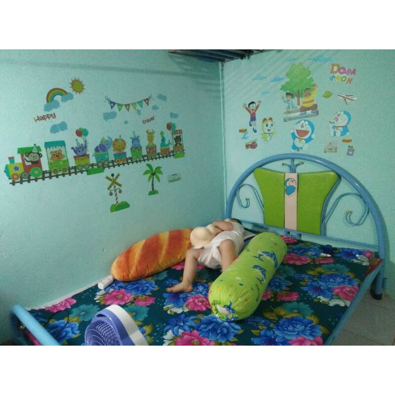 Tranh Dán Tường Cho Bé (SIÊU RẺ) - Decal Dán Tường Cho Bé - Tranh Dán Đoàn Tàu TE16