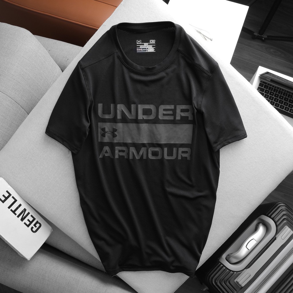 Áo Thun Tshirt Under Armour Xuất Dư Co dãn 4 Chiều