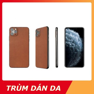 [DÁN DA] MIẾNG DÁN DA IPHONE 11 PRO MAX - DA THẬT 100% (MIỄN PHÍ KHẮC TÊN, HÌNH, SĐT, CHỮ KÝ...)