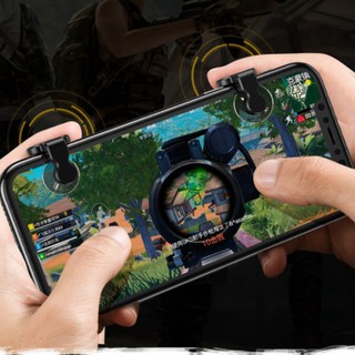 Bộ 2 Nút Bấm Chơi Game PUBG thương hiệu Baseus làm bằng chất liệu cao cấp Thế hệ mới