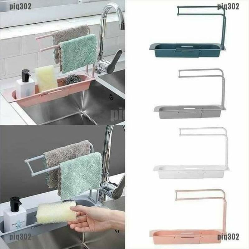 Giá đựng rẻ rửa bát và treo khăn lau bếp