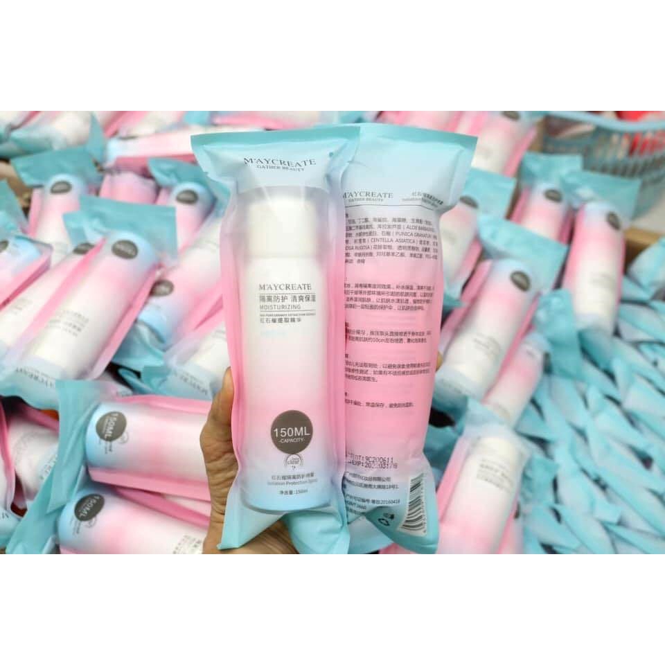 XỊT MAKEUP GATHER BEAUTY SPRAY MAYCREATE, ORANOT 150ML | BigBuy360 - bigbuy360.vn
