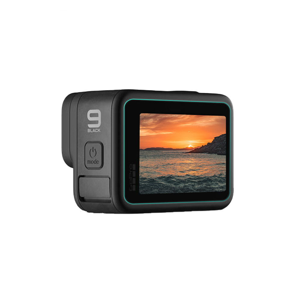 Kính cường lực 9H bảo vệ ống kính máy ảnh cho Gopro Hero 9