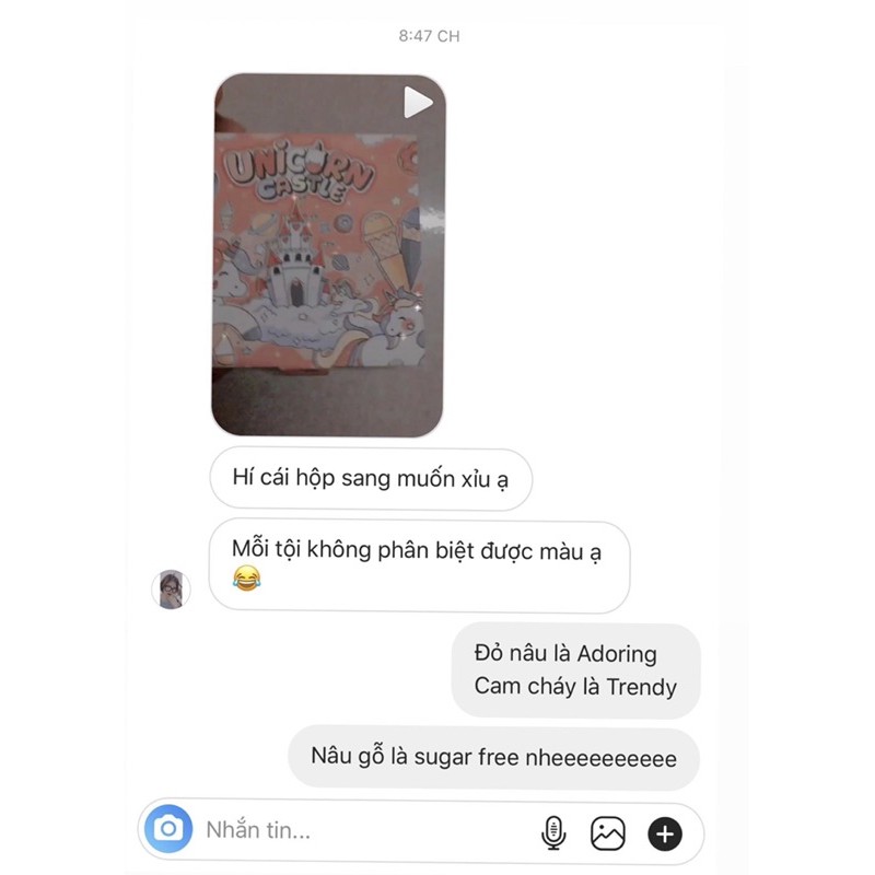 SET QUENKEM (tặng gương Unicorn) | BigBuy360 - bigbuy360.vn