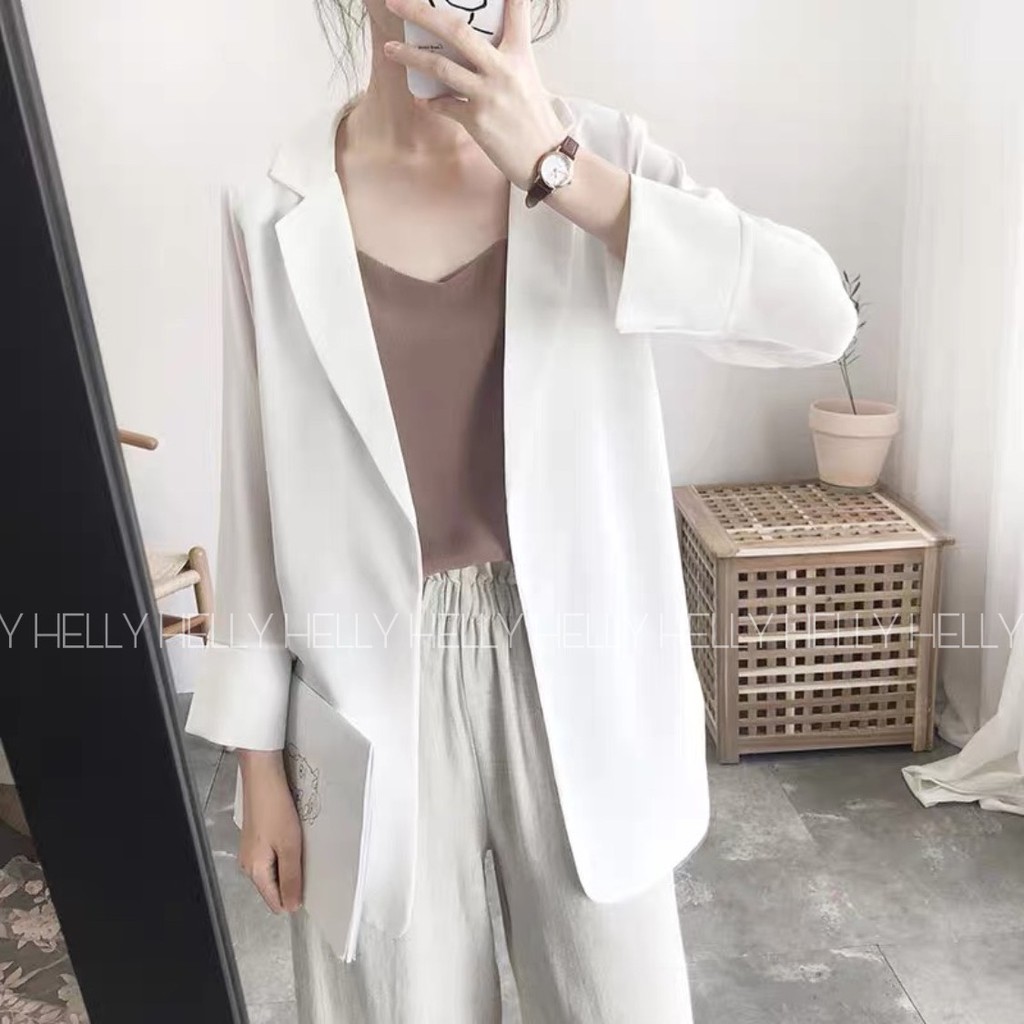 Blazer 1 lớp | Helly Shop | BigBuy360 - bigbuy360.vn