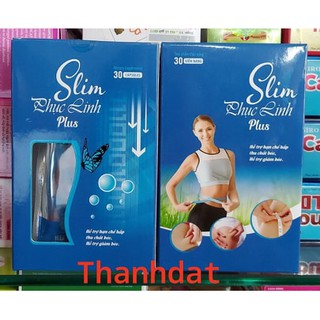 viên nang giảm cân slim phục linh plus hộp 30 viên