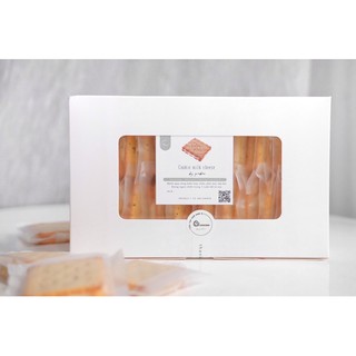 Bánh quy tảo biển nhân milk cheese túi 20 bánh