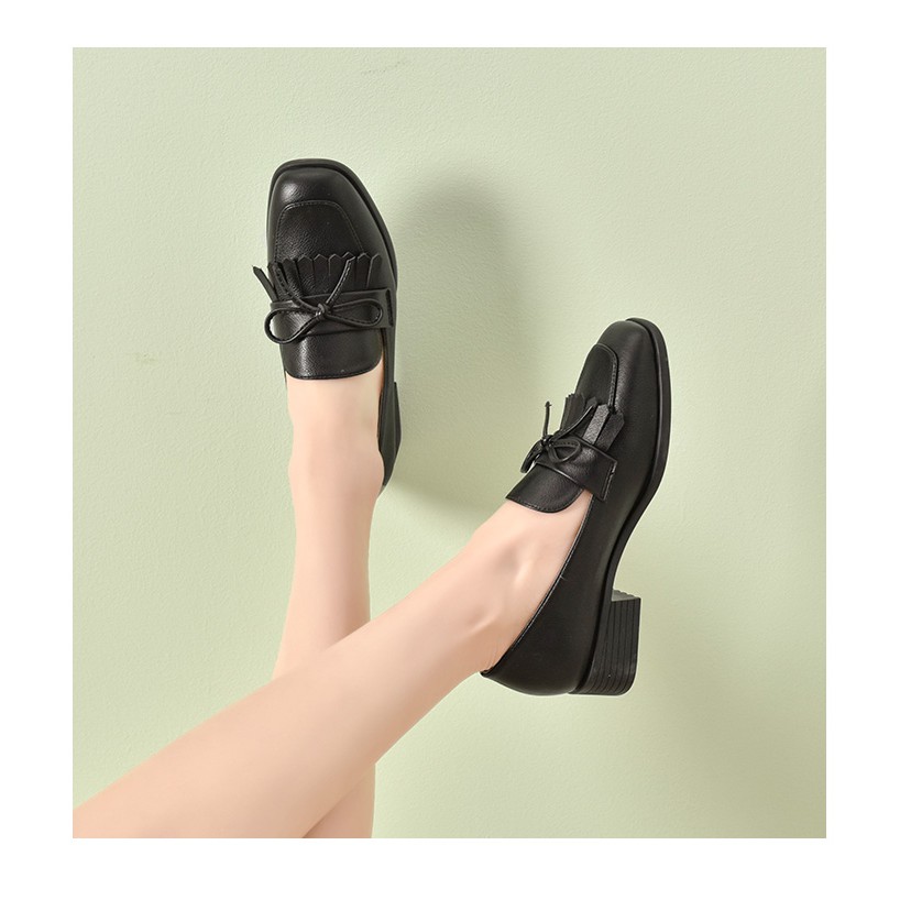 [Order] Giày da nữ Dusto mềm đế êm | BigBuy360 - bigbuy360.vn