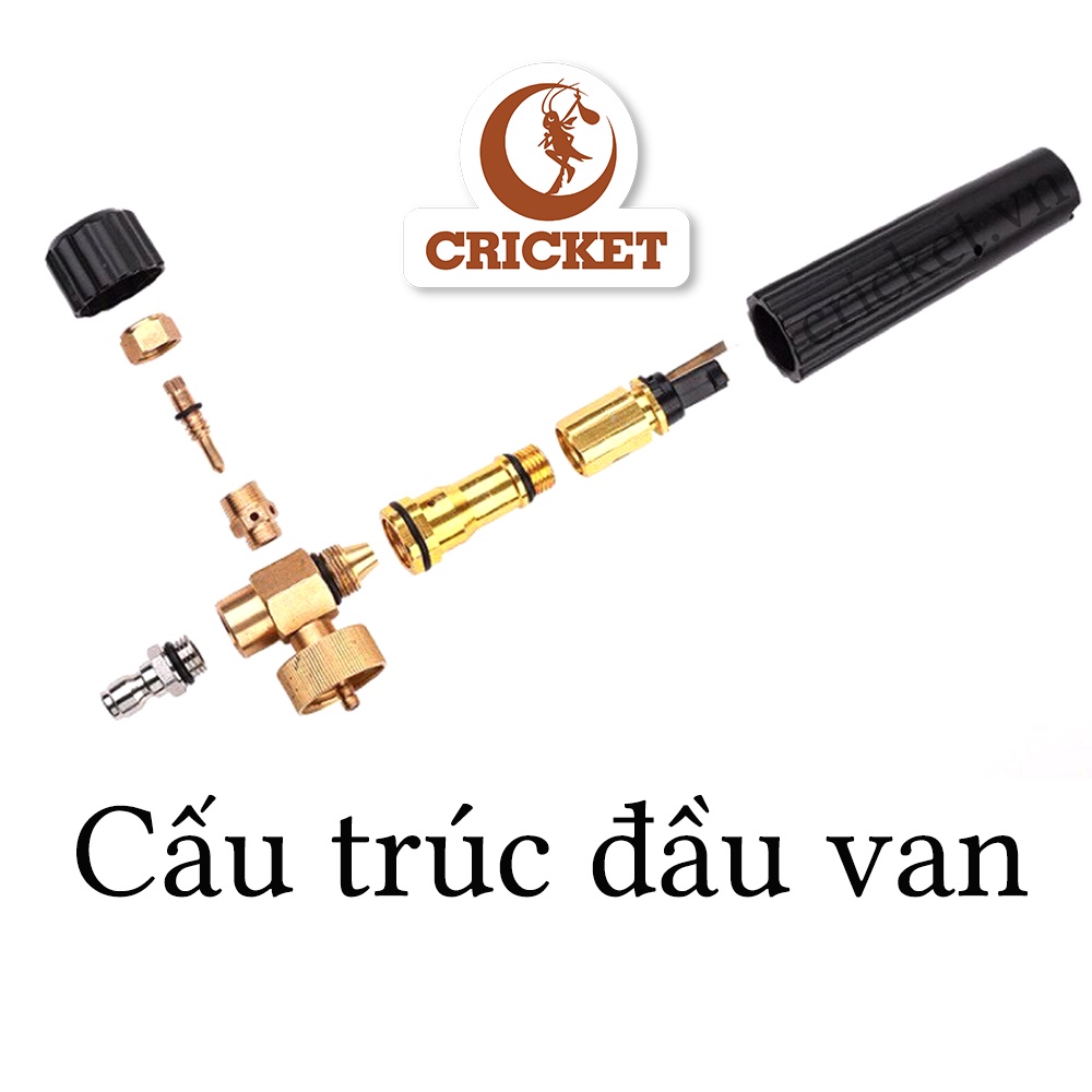 Bình tạo bọt tuyết cao cấp (1L) gắn dụng cụ phun rửa xe - PHỤ KIỆN MÁY RỬA XE