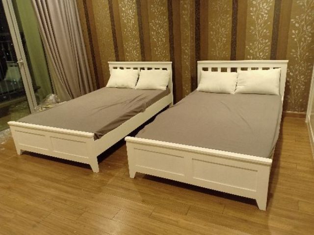 01 Cây thang giường gỗ ngang 1m2 dùng cho giường 1m2