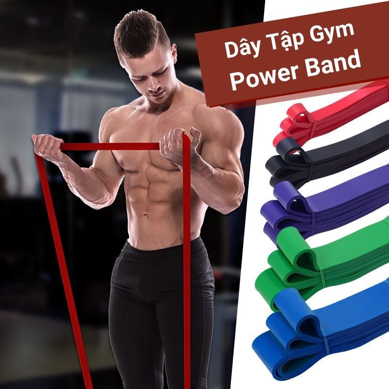 Dây kháng lực tập gym power band