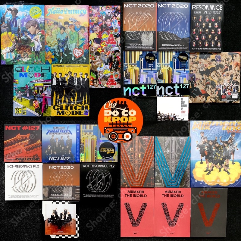 Album NCT 127,NCT DREAM, WAYV rỗng Resonance, Glitch Mode, Hello Future
