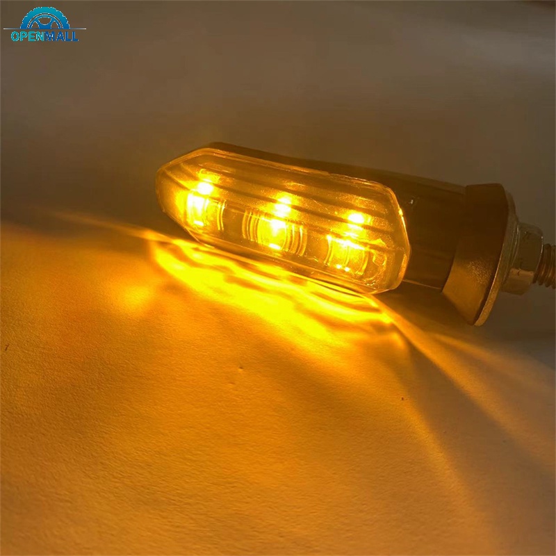 2 Đèn Xi Nhan 3LED Gắn Đuôi Xe Mô Tô