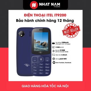 Điện thoại người già Itel it9200 ,IT2580, it2590, bàn phím số to, pin bền - BH 12 tháng chính hãng