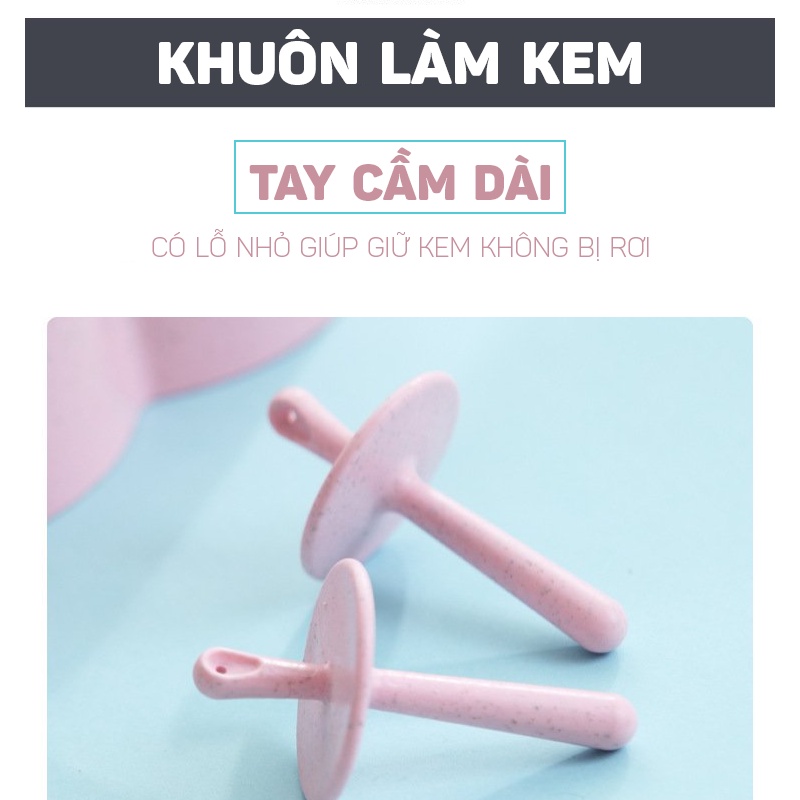 Khuôn Làm Kem Cho Bé, Khuôn Kem 6 Ngăn Hình Tam Giác Nhựa PP Cao Cấp 2024 Winingbox