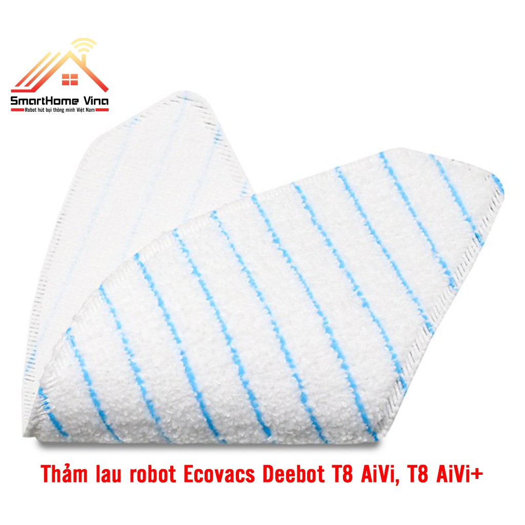 Khăn lau rung, giẻ lau, thảm lau robot Ecovacs Deebot T8 AiVi, T8 AiVi+, T8 Neo, T8 Max, T8 Power