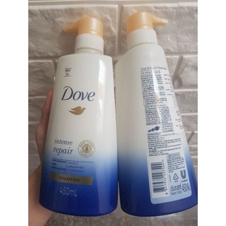 Dầu gội và dầu xả tóc Dove Thái Lan 480ml