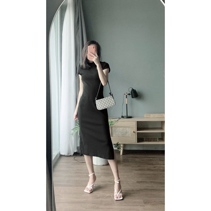 [Mã FAMALLT5 giảm 15% đơn 150k] Đầm gân xẻ bên AfterBefore | BigBuy360 - bigbuy360.vn