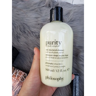 Sữa rửa mặt Philosophy purity made simple one step facial cleanser 360ml