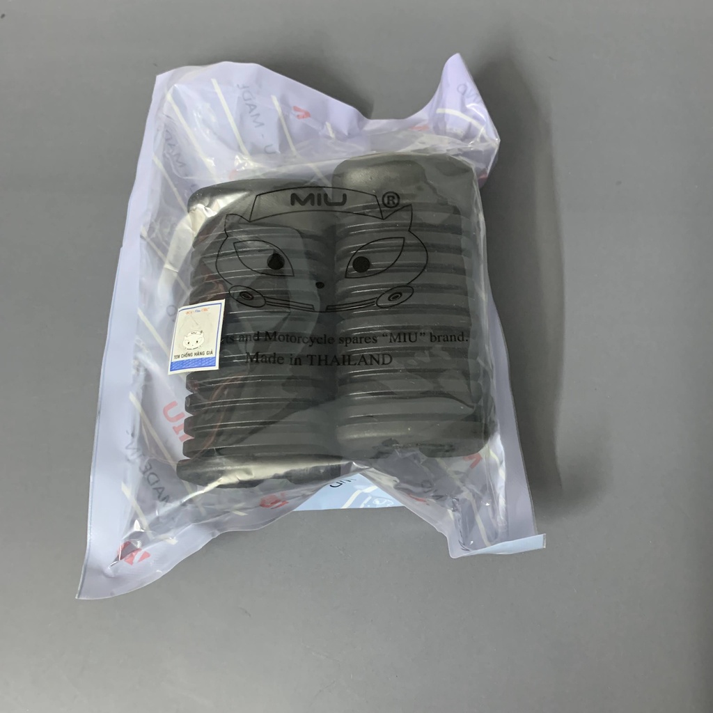 Cao su gác chân TRƯỚC/ SAU HONDA WAVE A, chính hãng MIU, hàng Thái Lan nhập khẩu 100% - cam kết chất lượng