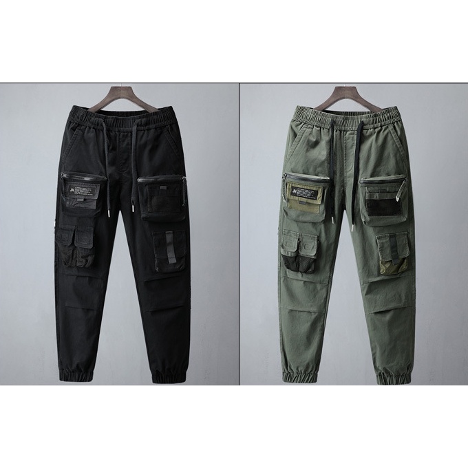 Quần Jogger Túi Hộp Lưng Thun Nhập Khẩu TOHOCO Phong Cách Bền Bỉ