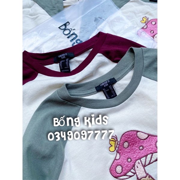 Áo Thu Bé Gái Hoạ Tiết F21