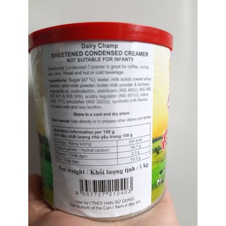 Sữa đặc Dairy Champ hộp 1kg