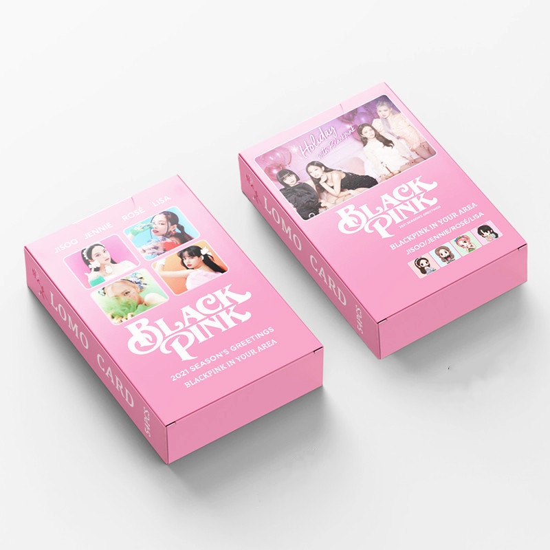 Hộp 54 Ảnh Lomo Card Nhóm Nhạc BlackPink 2021