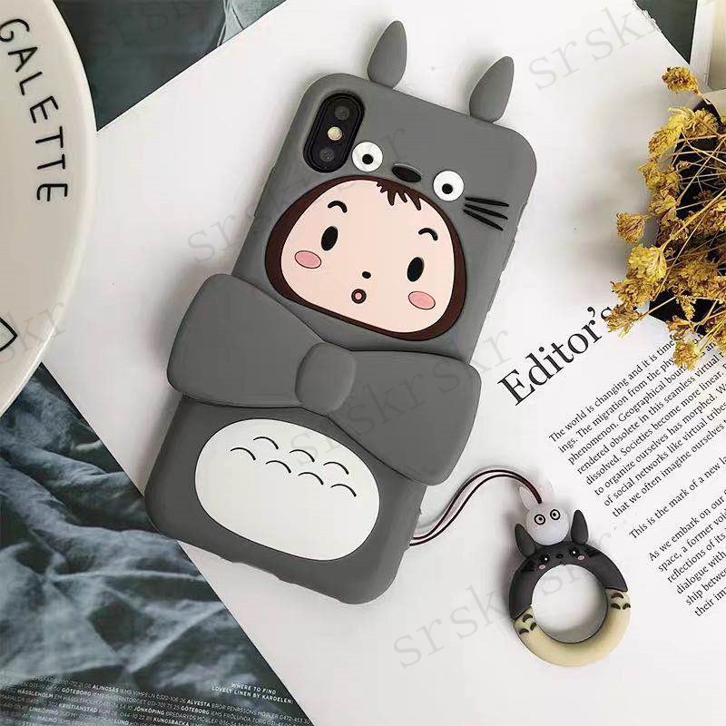 Dây Đeo Điện Thoại / Chìa Khóa / Camera Ba Chiều Bằng Silicon Họa Tiết Hoạt Hình Mickey Minnie Dễ Thương