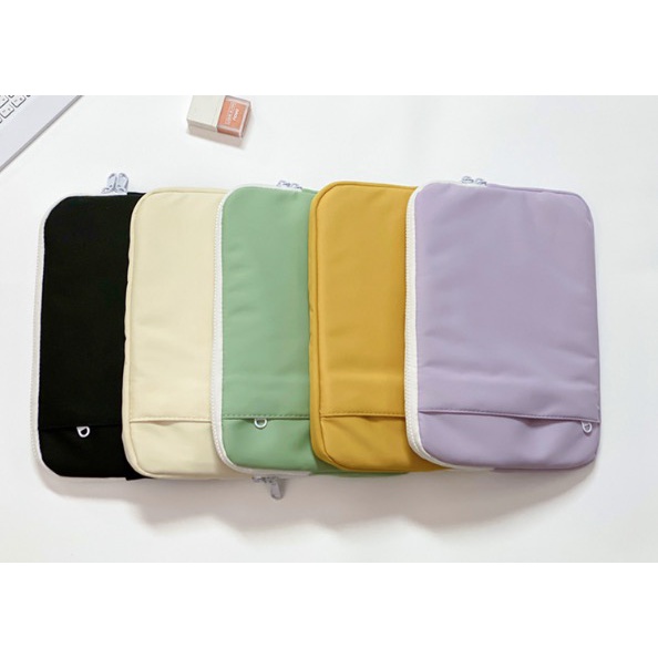 Túi Đựng Laptop 11/10/13 inch Chống Sốc Thêu Họa Tiết Hoạt Hình Phong Cách Hàn Quốc