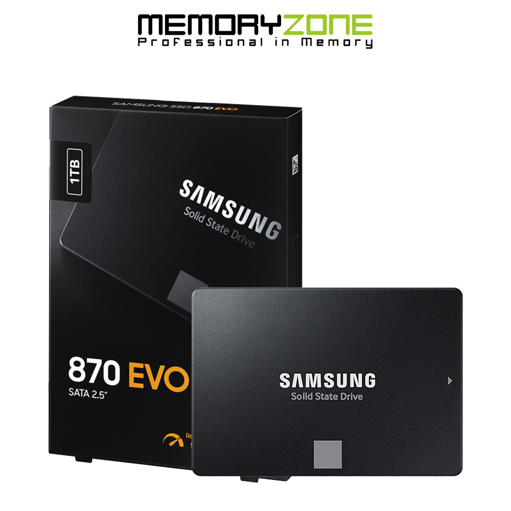 Ổ Cứng SSD Samsung 870 Evo 1TB 2.5Inch SATA III MZ77E1T0BW