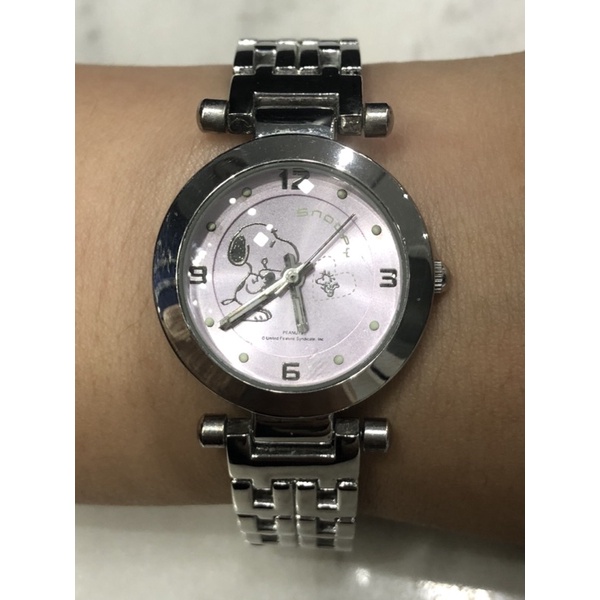 ĐỒNG HỒ SI NHẬT CHÍNH HÃNG DÂY INOX DÀNH CHO NỮ - THƯƠNG HIỆU SNOOPY